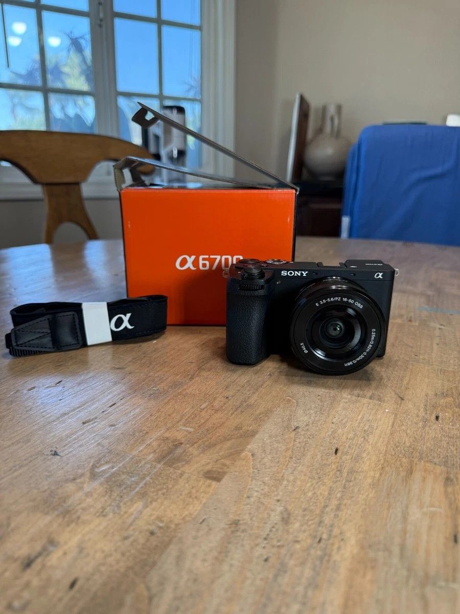 Sony A6700 4K UHD 26MP 16-50mm Lens Mirrorless Camera (ILCE-6700L).