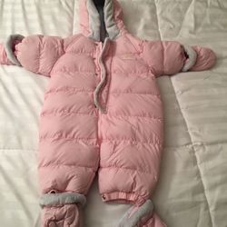 3-6 months snow onesie