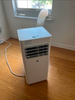 New Grelife 8,000 BTU Portable Air Conditioner, Window Kit, Remote, LED Display