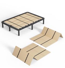 Imperius Foldable Box Spring, Bunkie Board, Bed Support Slats, Bed Boards for Under  King 76"X80"