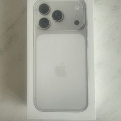New Apple iPhone 17 Pro Silver 265 Gb 