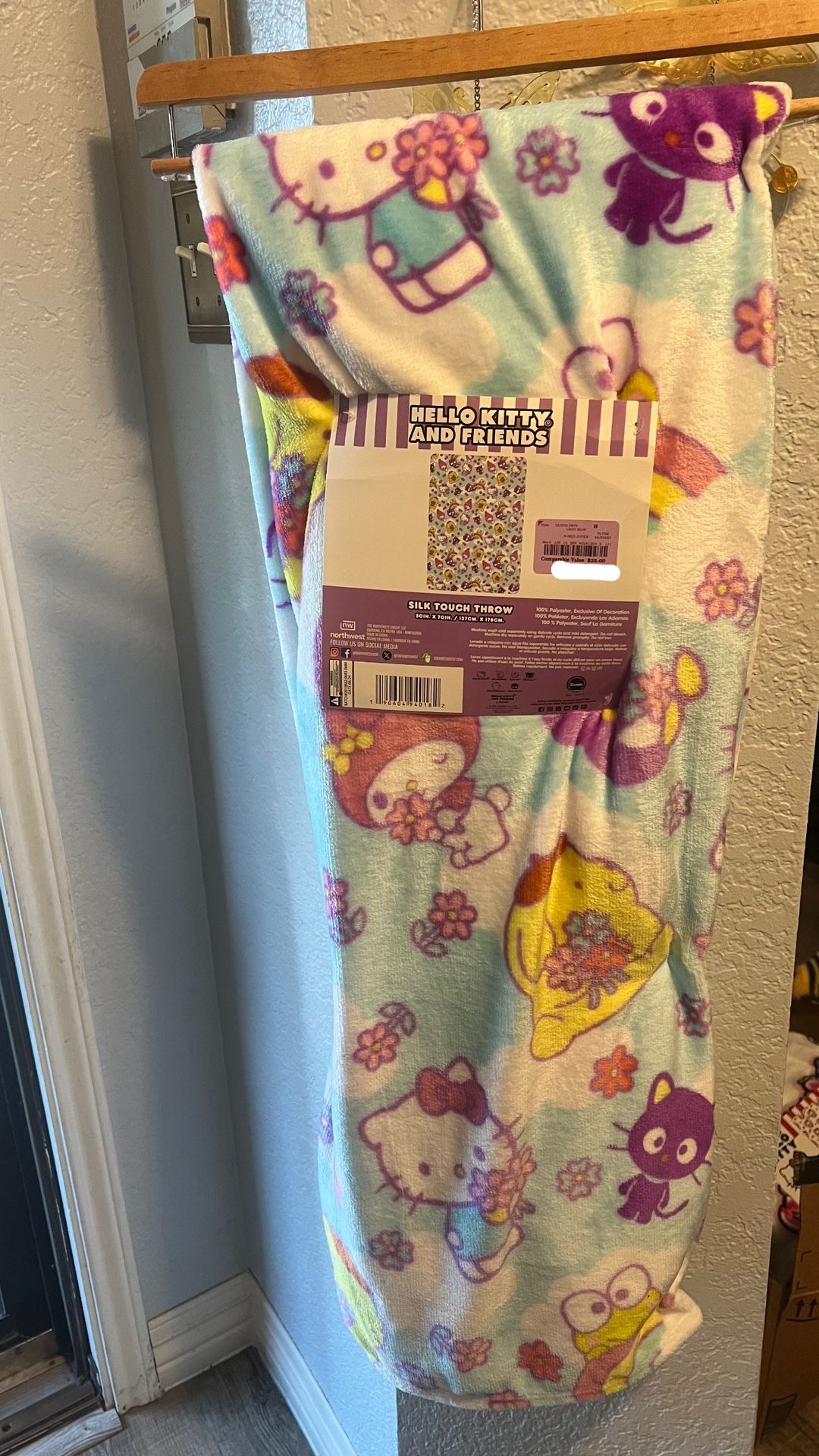 Hello kitty blanket
