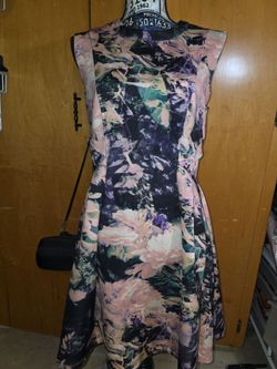 Philosophy Republic Clothing floral sleeveless fit & flare dress