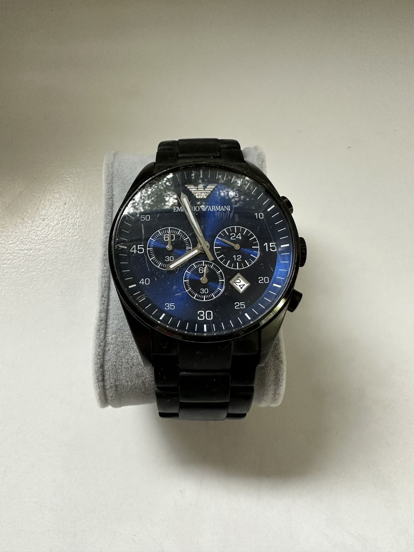 Emporio Armani AR5921 Sport Black Silicone Watch