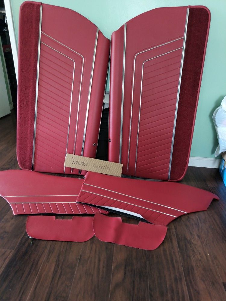 1970 Pontiac GTO Door Panels Front And Rear Fits 71 72 Tempest Lemans 