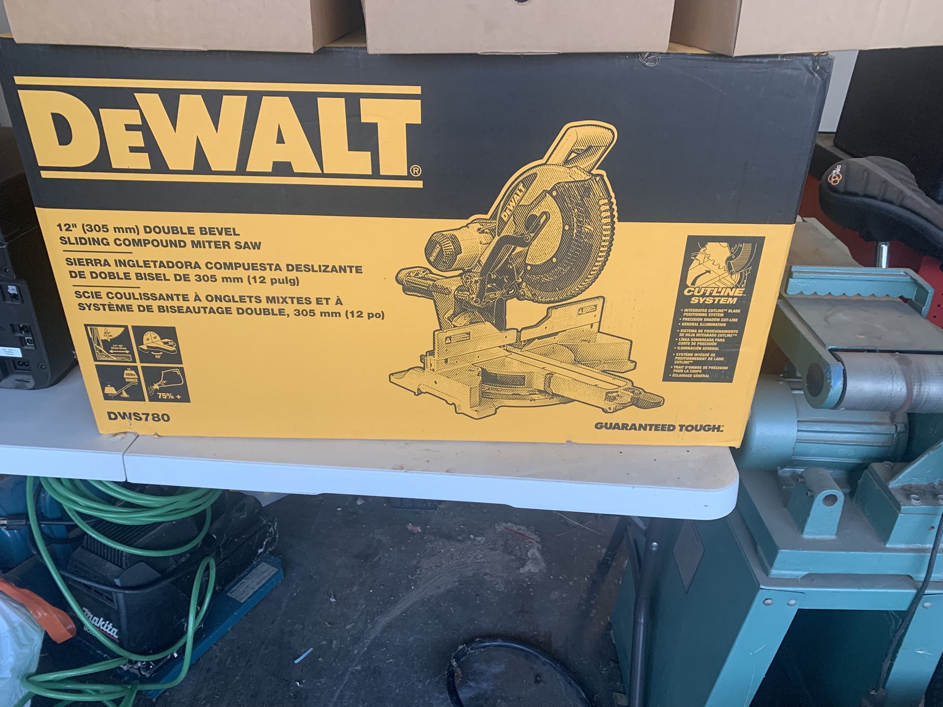 DEWALT 12-inch 15-AMP Dual Bevel Sliding Compound Corded Miter Saw
