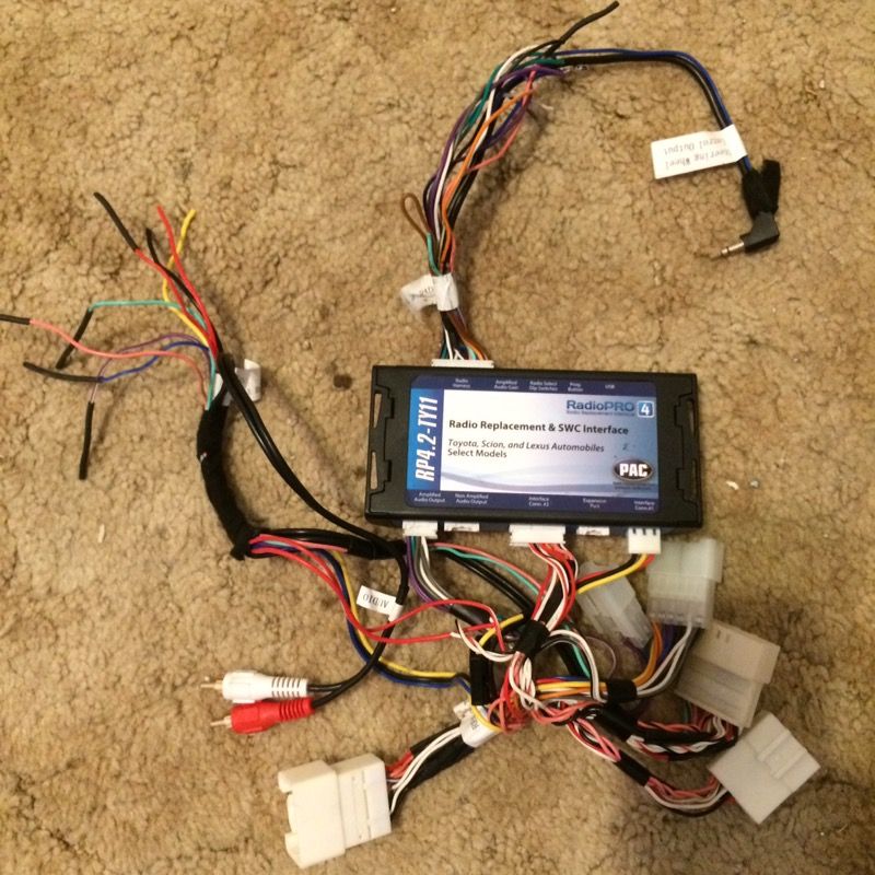 01-2016 Toyota scion Lexus aftermarket radio interface
