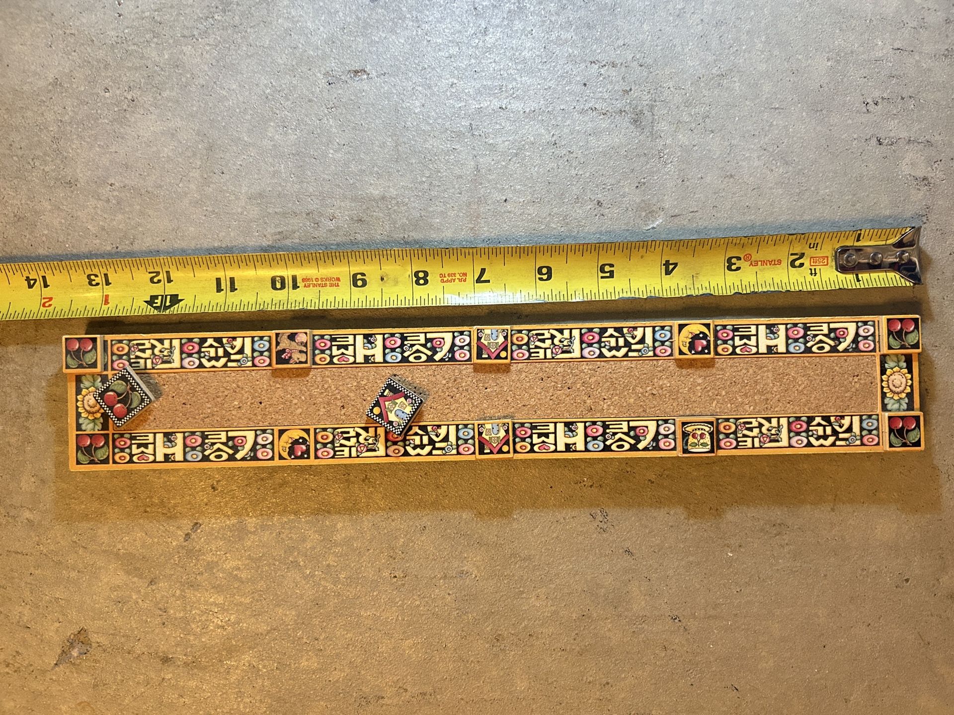 Mary Englebreit Corkboard And Push Pin