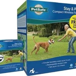 PetSafe Stay & Play Compact Wireless Fence UPC 0(contact info removed)77