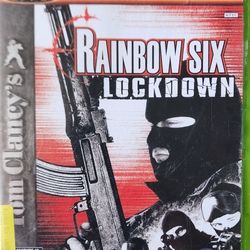 Tom Clancy's: Rainbow Six 3 Lockdown (Microsoft Xbox, 2005)