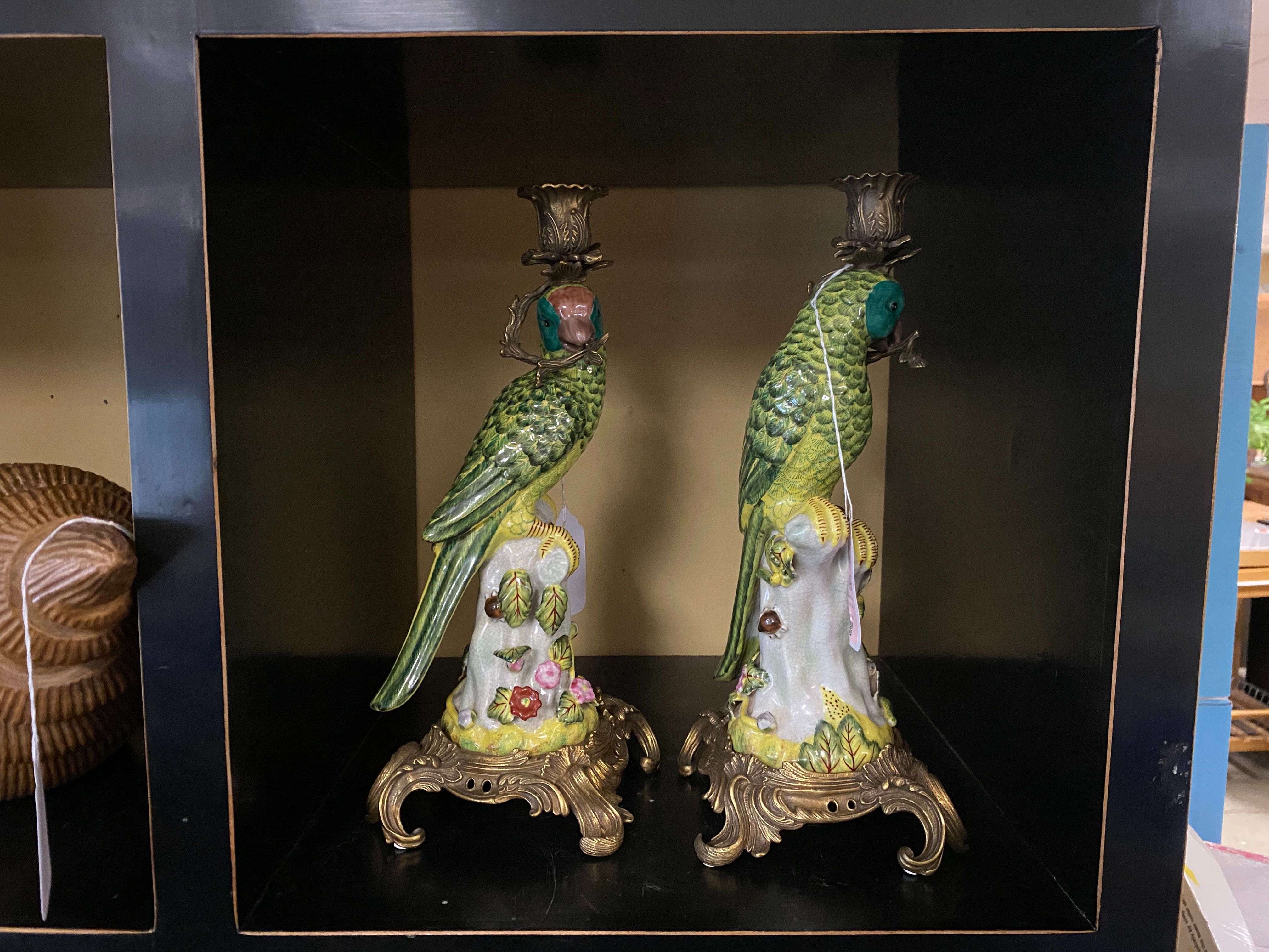 Parrot Candle Holder