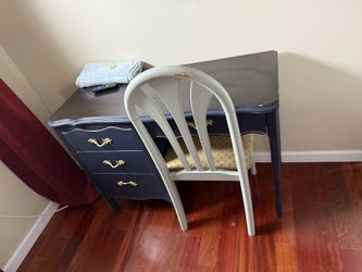 Solid Wood Desk & Chair