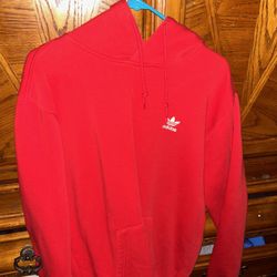 Red Adidas Hoodie