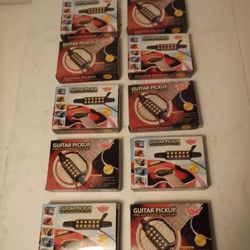 LOT of 10 New KQ-3 Clip-on Acoustic Guitar Pickup Amplifier