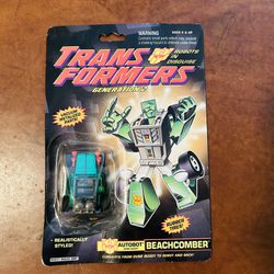 Vintage Hasbro 1992 Transformers G2 Generation 2 Autobot Minicar Beachcomber New Sealed 