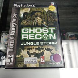Ghost Recon Jungle Storm For Playstation 2 