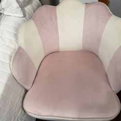 Pink Vanity Chair 
