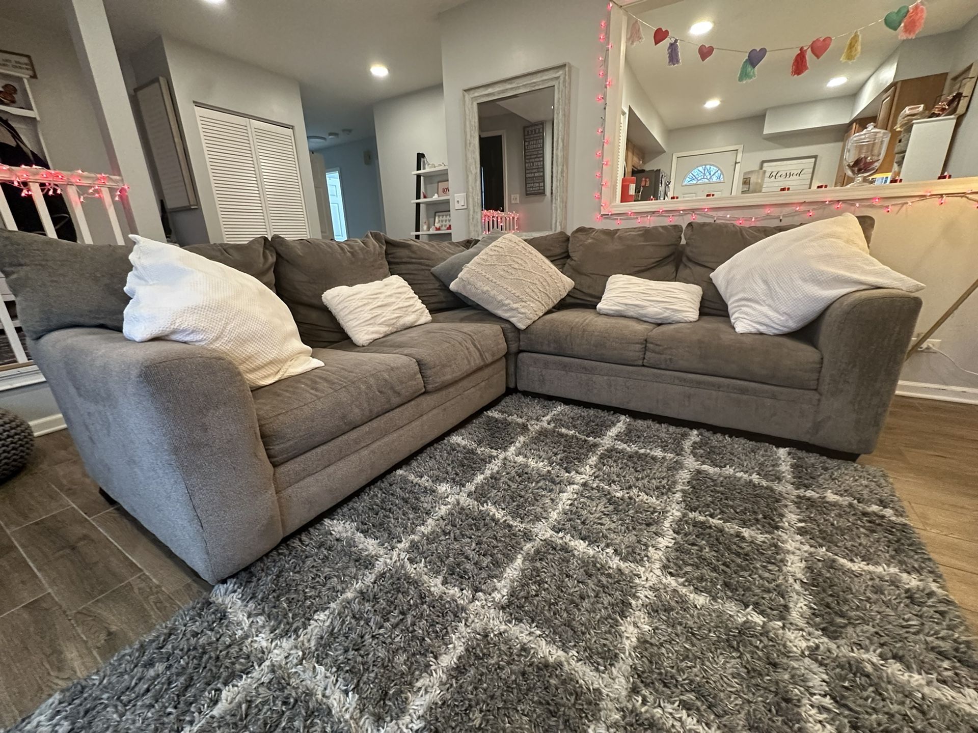 Sectional Couch From Bobs Furniture Just 2 Years Old