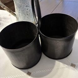 Antique 2 Farmhouse Metal tins & 1 Pitcher!!!