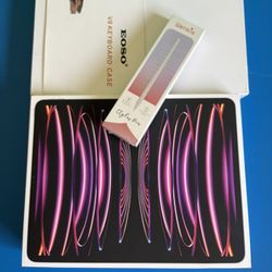 IPad Pro 12.9” 6th Generation (M2 Chip / 2022 Model) 256gb with Pencil & Keyboard + Apple Care + 