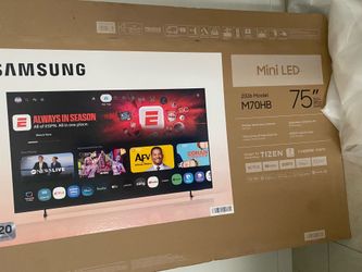 75’ Samsung mini led 2026 model
