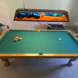 9’ Connelly Pool Table Set