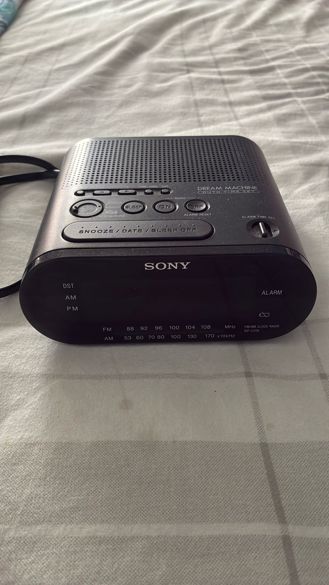 Sony Dream Machine Alarm Clock