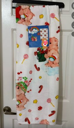 CARE BEARS XMAS BLANKET
