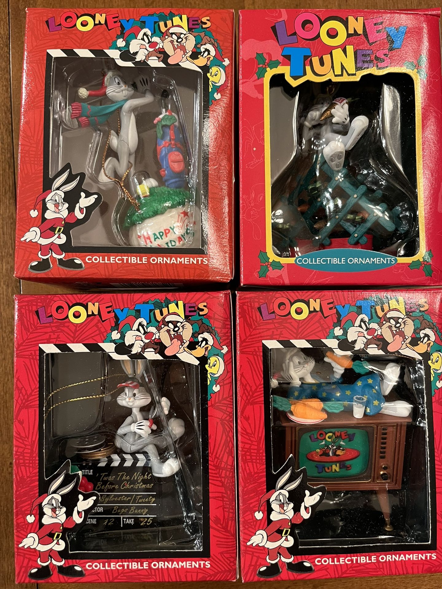 40 Vintage Looney Tunes Christmas Ornaments