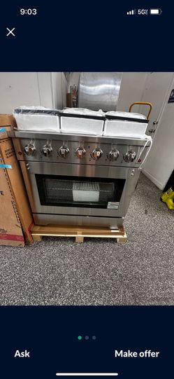 New 36 Inch Gas Stove Range