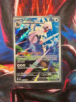 Pokemon Silvally Illustration Rare Pitch Black