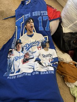 Shohei Ohtani Dodgers Cutoff Shirt large 