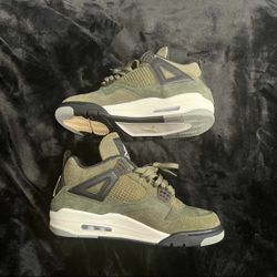 Jordan 4 Olive Green