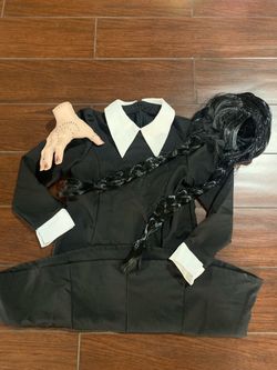 Wednesday Adams & Thing Halloween Costume