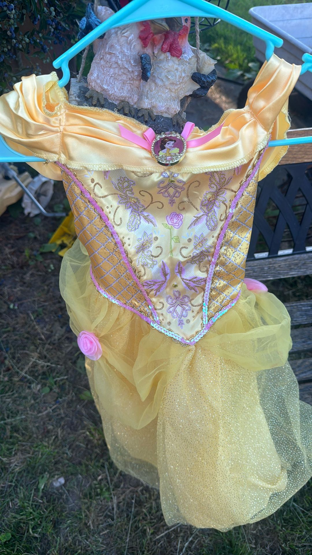 Yellow Princess Dress Size 4-6