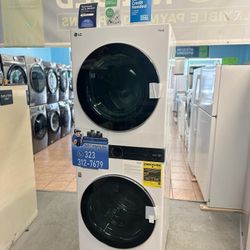 LG Tower Washer And Dryer Electric