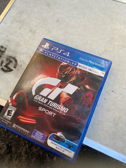 Gran Turismo Sport PS4 Game