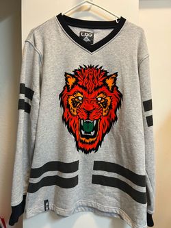 LRG Wolf Graphic Hockey Jersey Shirt