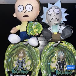 Rick And Morty Figurines And Plush 