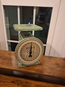 Way Rite Green Antique Scale