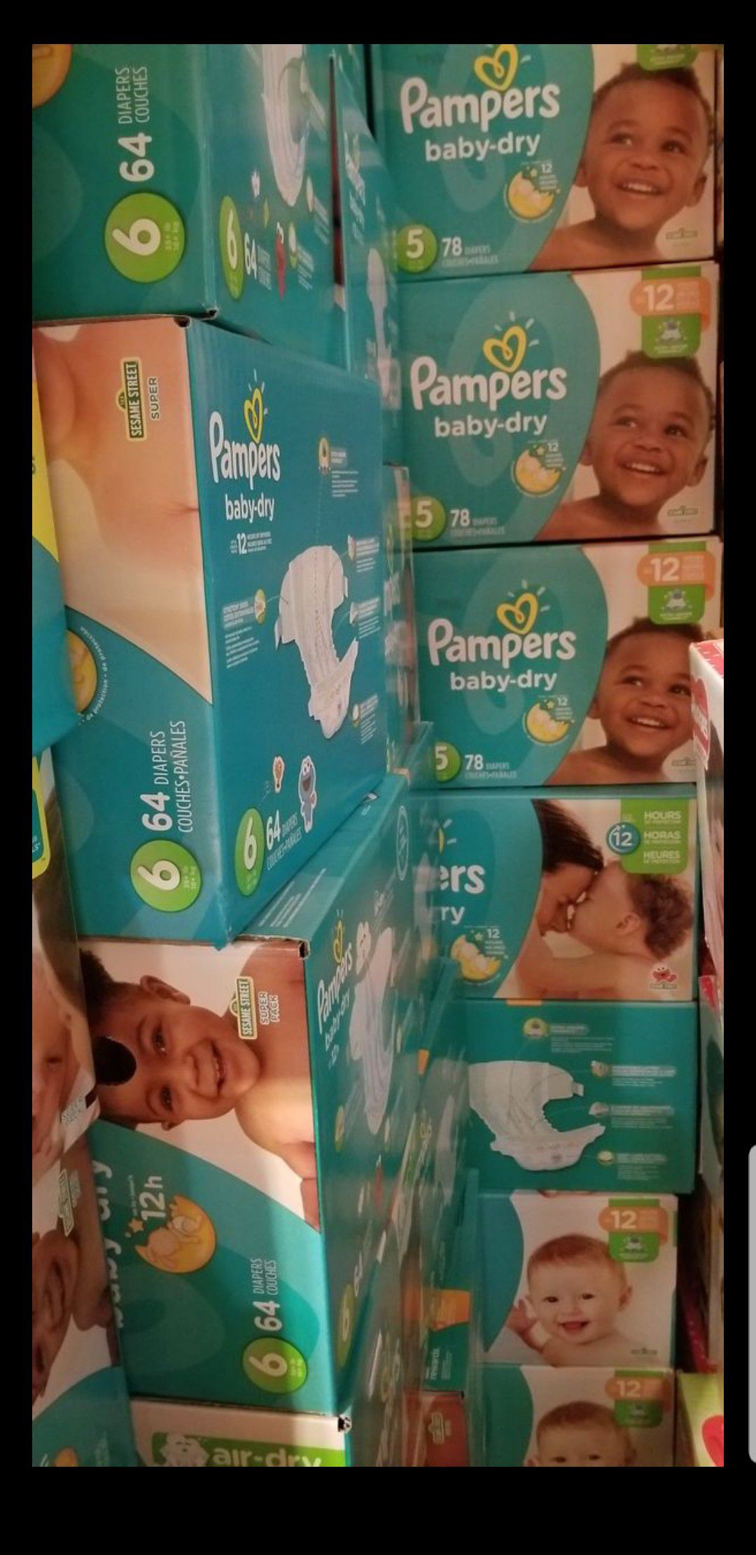 Pampers 2 for $35 sz nb-6