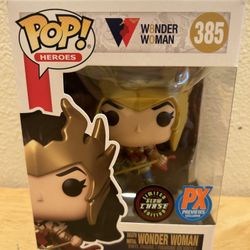 Wonder Woman Funko Pop 385 Glow Chase