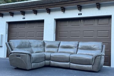 Couch/Sofa Sectional - Electric Recliners - Gray - Delivery Available 🚛