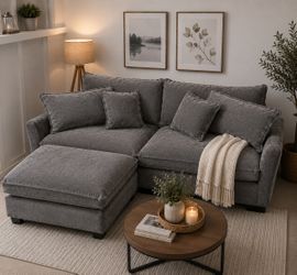 Sofa & ottoman