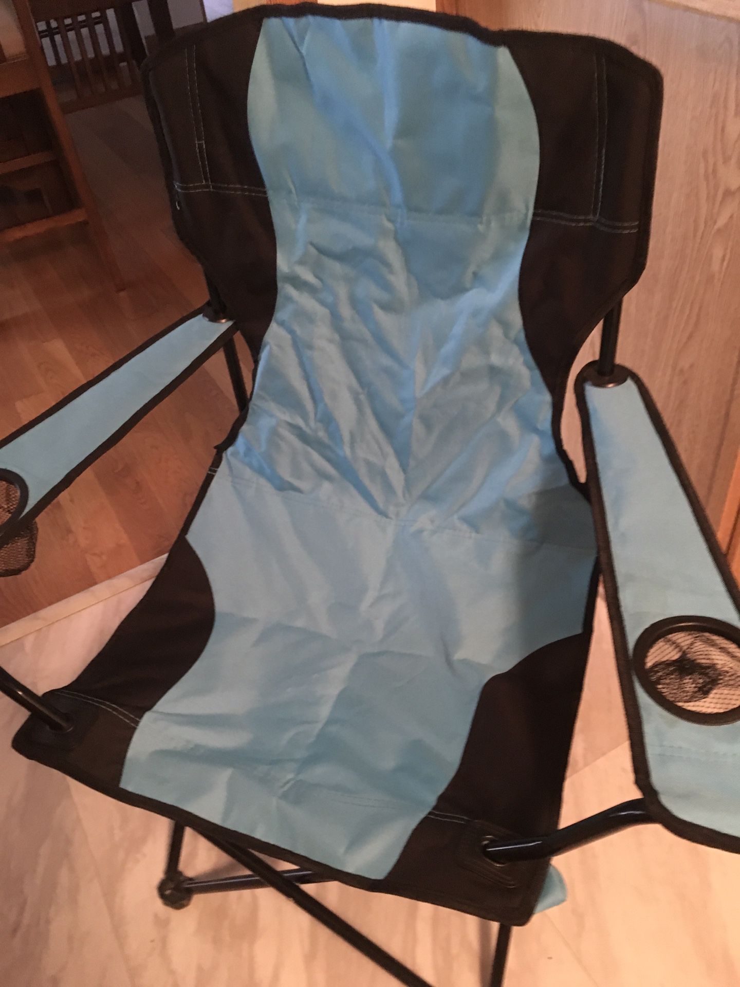 Large Umbrella &  Fold Up Chair