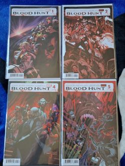 Blood Hunt Series Numbers 1,2,,4,5