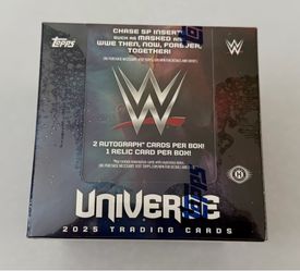 2025 Topps Universe WWE Hobby Box NEW/SEALED