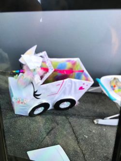 Unicorn car costume