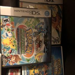 4 Pokémon Games Pokémon Ranger Pokemon Super Mystery Dungeon Nintendo 3ds Pokemon Ranger Shadow Of Alma Nintendo Ds