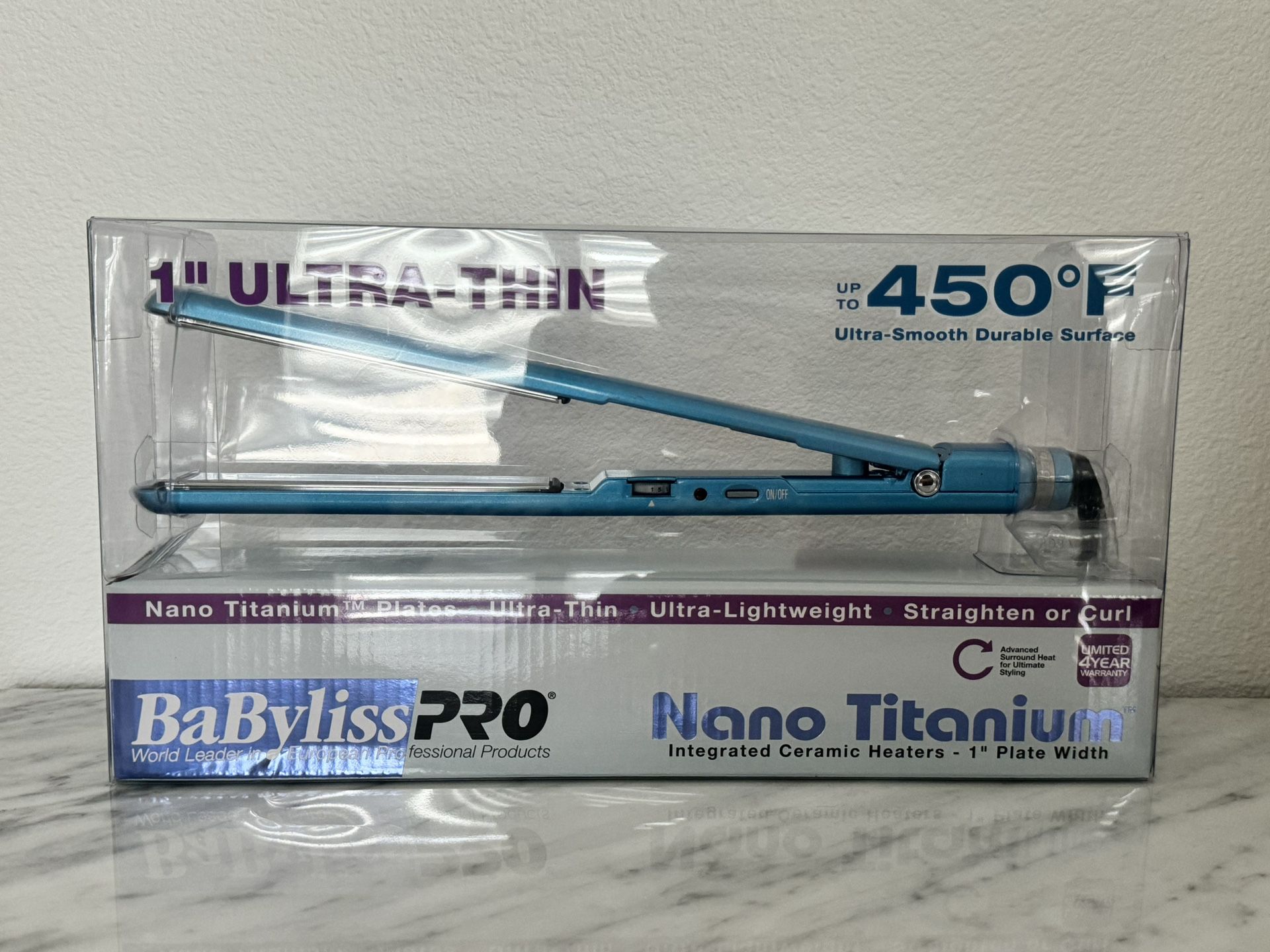 Babyliss Pro Nano Titanium Ultra-thin 1” 